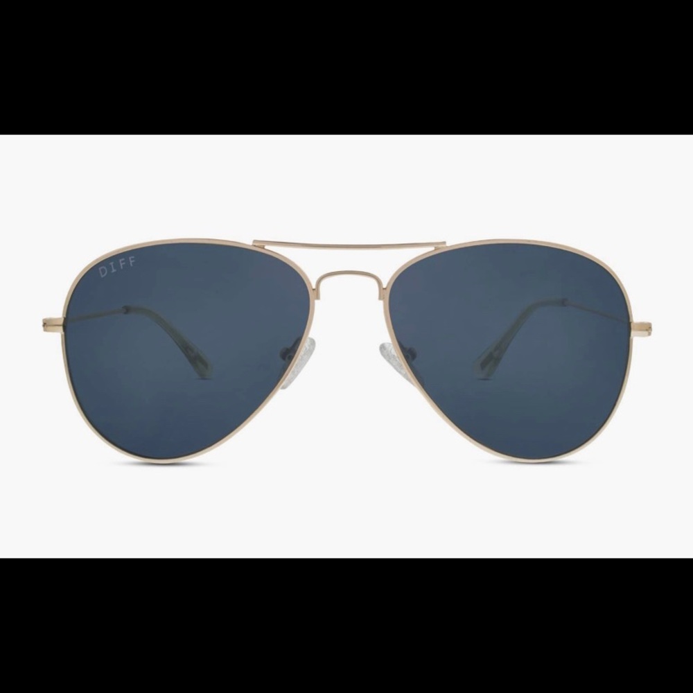 DIFF Eyewear Cruz metal aviator sunglasses